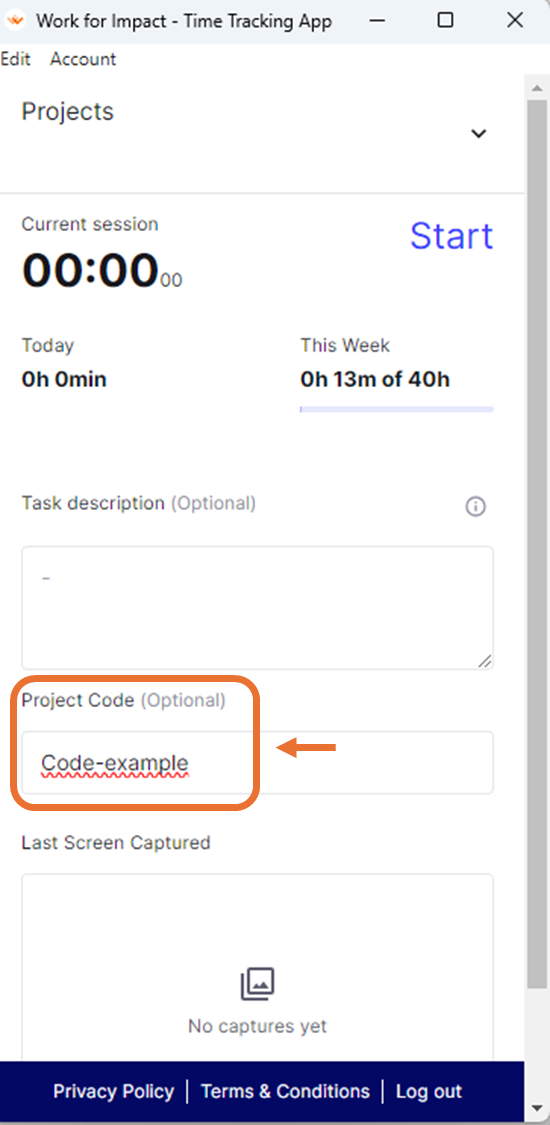 Project Codes